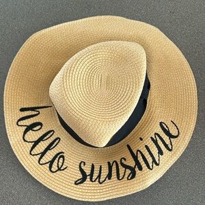 Hello Sunshine Beach Hat OS